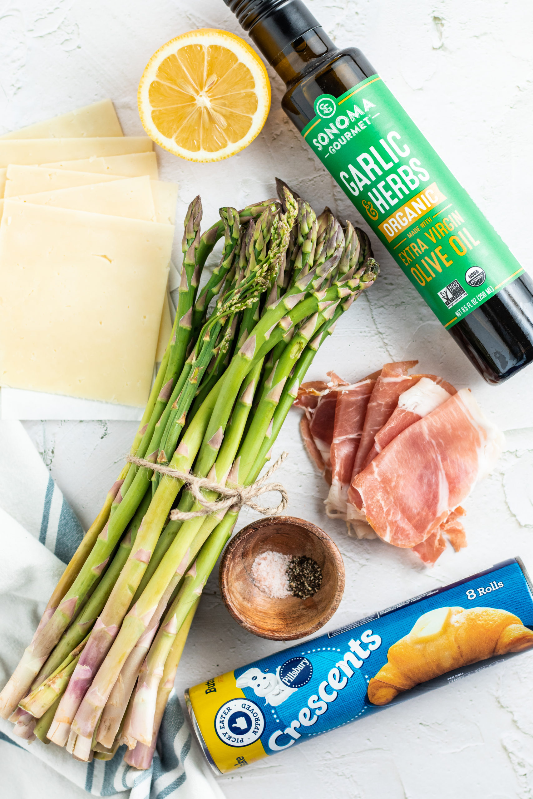 Prosciutto Asparagus Roll-Ups - Laura The Dietitian